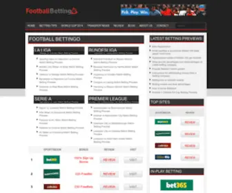 Footballbettingo.com(Football tips) Screenshot