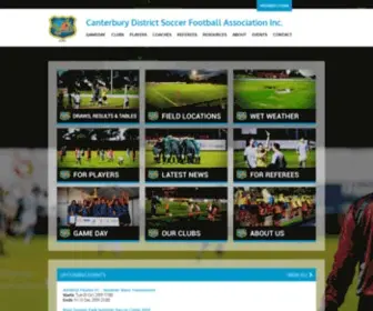 Footballcanterbury.com.au(RevolutioniseSPORT) Screenshot