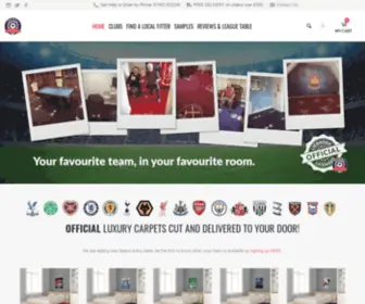 Footballcarpets.com(Football Carpets) Screenshot