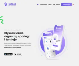 Footballchallengeapp.com(W szybki sposób organizuj wydarzenia sportowe) Screenshot