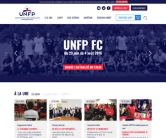 Footballeurspros.fr(Tous les joueurs de foot et footballeurs professionnels) Screenshot