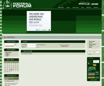 Footballforum.com(Football Forum) Screenshot