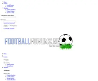Footballforums.net(Football Forums) Screenshot
