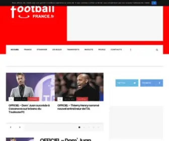 Footballfrance.fr(Pour) Screenshot