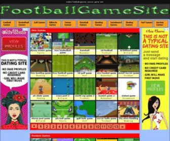 Footballgamesite.com(Yh818银河) Screenshot
