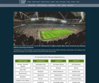Footballgroundguide.com Screenshot