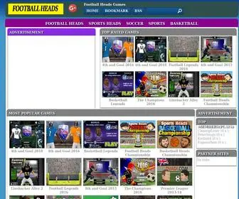 Footballheads.org(Football Heads) Screenshot
