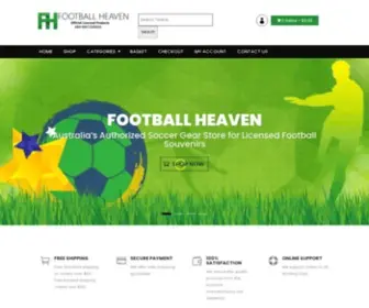 Footballheaven.com.au(Football Heaven) Screenshot