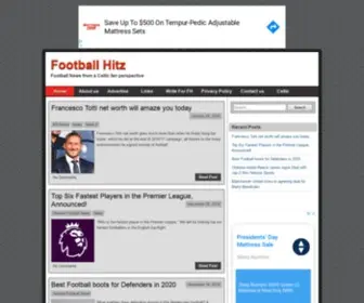 Footballhitz.com Screenshot