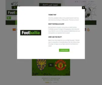 Footballia.net(Full online historic football matches) Screenshot