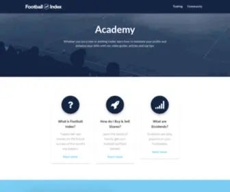 Footballindex.academy(Football Index Academy) Screenshot