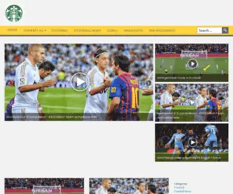 Footballindna.com(Football in DNA) Screenshot