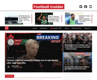 Footballinsider247.com(Football Insider) Screenshot