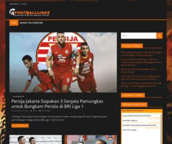 Footballlinks.net(Situs Seputar Berita Sepak Bola Terupdate) Screenshot