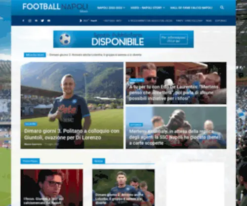 Footballnapolinews.it(Football Napoli News) Screenshot