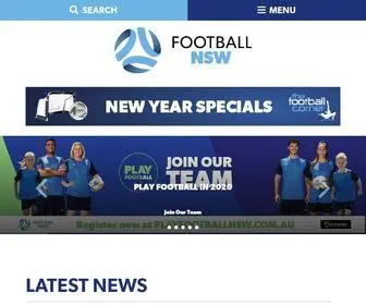Footballnsw.com.au(Football NSW) Screenshot