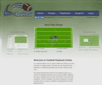 Footballplaybookonline.com(Football PlayBook Online) Screenshot