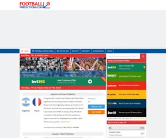 Footballpredictions.com Screenshot