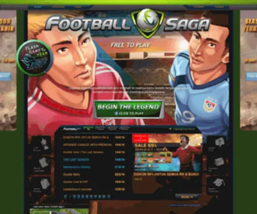 Footballsaga.com(Football Saga 2) Screenshot