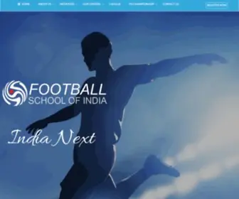 Footballschoolofindia.com(Professional Football Coaching Academy) Screenshot