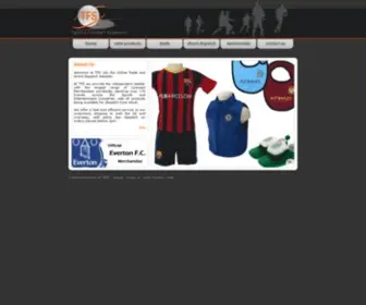 Footballsouvenirs.net(Football Souvenirs) Screenshot