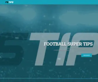 Footballsuper.tips Screenshot