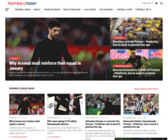 Footballtoday.com Screenshot