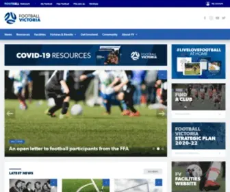 Footballvictoria.com.au(Football Victoria) Screenshot