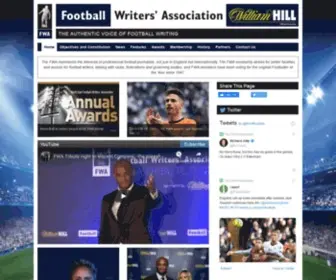 Footballwriters.co.uk(Footballwriters) Screenshot
