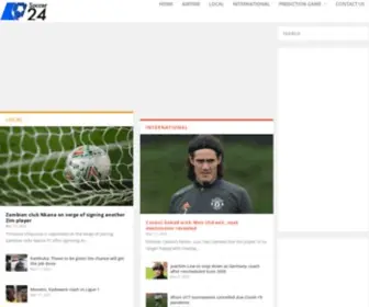 Footballzone.co.zw(Zimbabwe soccer news and so much more) Screenshot