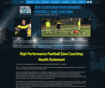 Footballzonecoaching.com(Jeff Olver Football Zone Coaching) Screenshot