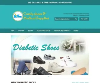 Footcomfy.com(Comfy Shoes & Medical Supplies) Screenshot