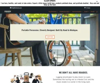 Footdrums.com(Farmer Foot Drums) Screenshot