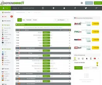 Footendirect.com Screenshot