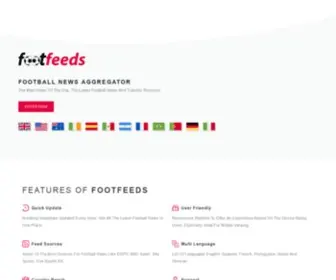 Footfeeds.com(Footfeeds) Screenshot