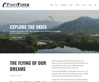 Footflyer.com(Home) Screenshot