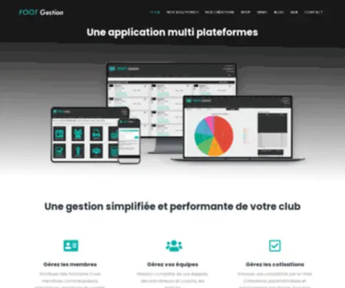 Footgestion.ch(Home) Screenshot