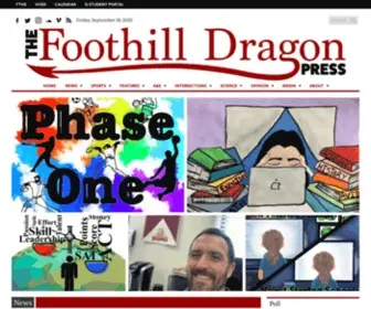Foothilldragonpress.org(The Student News Site of Foothill Technology High School) Screenshot