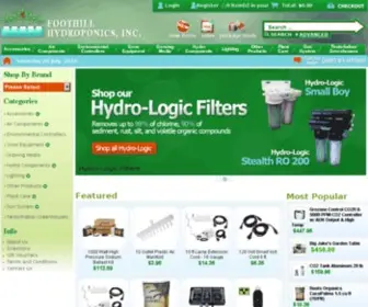 Foothillhydroponics.com(Foothillhydroponics) Screenshot