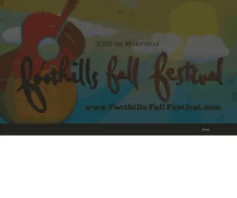 Foothillsfallfestival.com(Foothillsfallfestival) Screenshot