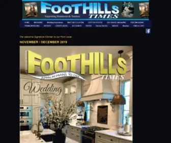 Foothillstimes.com(This site) Screenshot