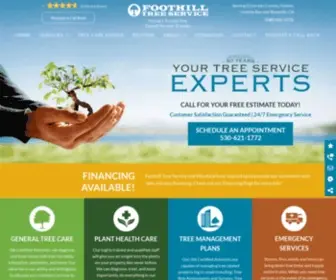 Foothilltree.com(Foothill Tree Service) Screenshot