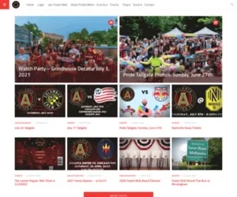 Footiemob.com(An Atlanta United FC Supporters Group) Screenshot