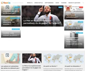 Footix.fr(Footix est le site expert dans les paris sportifs. profitez de nos cotes) Screenshot