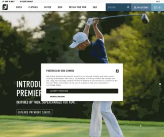 Footjoy.co.za(Golf Shoes) Screenshot