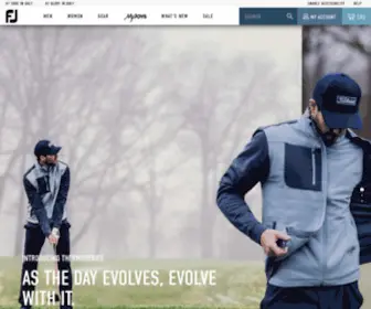 Footjoy.com(Golf Shoes) Screenshot