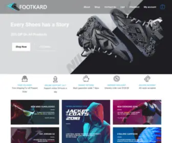 Footkard.com(Gym Running & Casual Shoes for Men & Women in Low Prices) Screenshot