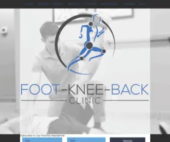 Footkneeback.com(MULTIDISCIPLINARY CLINIC) Screenshot