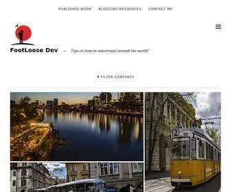 Footloosedev.com(FootLoose Dev) Screenshot