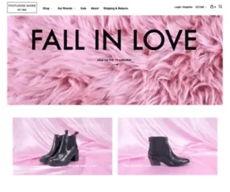 Footlooseshoes.com(The perfect west coast bag) Screenshot